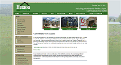 Desktop Screenshot of hughes-properties.com